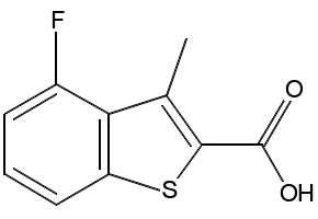 4-Fluoro-3-methylbenzo[b]thiophene-2-carboxylic acid, 852940-49-9, undefined, 