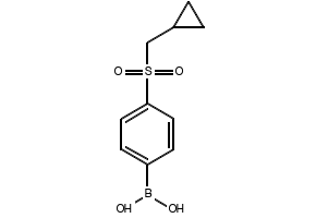 (4-((Cyclopropylmethyl)sulfonyl)phenyl)boronic acid, 1175560-85-6, undefined, 
