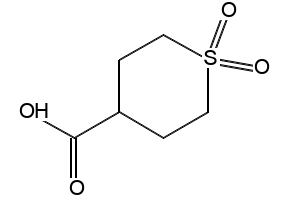 Tetrahydro-2H-thiopyran-4-carboxylic acid 1,1-dioxide, 64096-87-3, undefined, 