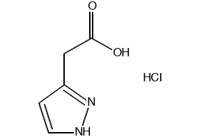 2-(1H-Pyrazol-3-yl)acetic acid hydrochloride, 118054-57-2, undefined, 