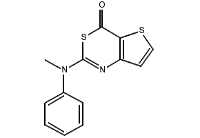 2-(Methyl(phenyl)amino)-4H-thieno[3,2-d][1,3]thiazin-4-one