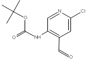 Tert-butyl (6-chloro-4-formylpyridin-3-yl)carbamate, 1238324-67-8, undefined, 