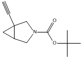 tert-Butyl 1-ethynyl-3-azabicyclo[3.1.0]hexane-3-carboxylate, 1936077-76-7, undefined, 