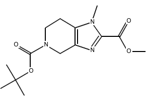 5-(tert-Butyl) 2-methyl 1-methyl-1,4,6,7-tetrahydro-5H-imidazo[4,5-c]pyridine-2,5-dicarboxylate, 2116240-24-3, undefined, 
