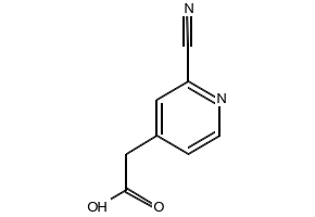 2-(2-Cyanopyridin-4-yl)acetic acid, 502509-05-9, undefined, 