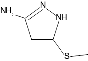 5-(Methylthio)-1H-pyrazol-3-amine, 117736-74-0, undefined, 
