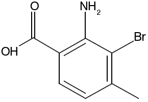 2-Amino-3-bromo-4-methylbenzoic acid, 320740-35-0, undefined, 