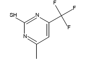 4-Methyl-6-(trifluoromethyl)pyrimidine-2-thiol, 78018-17-4, undefined, 