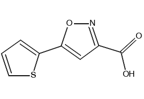 5-(Thiophen-2-yl)isoxazole-3-carboxylic acid, 763109-71-3, undefined, 