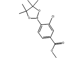 Methyl 3-chloro-4-(4,4,5,5-tetramethyl-1,3,2-dioxaborolan-2-yl)benzoate, 603122-78-7, undefined, 