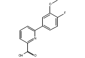 6-(4-Fluoro-3-methoxyphenyl)picolinic acid, 1261977-99-4, undefined, 