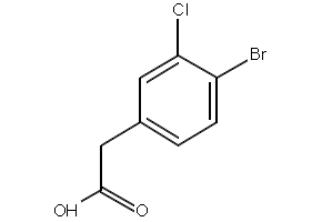 2-(4-Bromo-3-chlorophenyl)acetic acid, 1261643-24-6, undefined, 