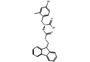 (S)-2-((((9H-Fluoren-9-yl)methoxy)carbonyl)amino)-3-(4-hydroxy-2-methylphenyl)propanoic acid, 1145678-75-6, undefined, 