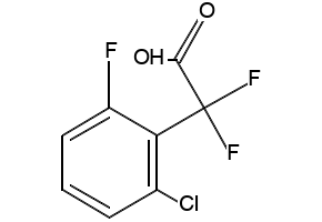 2-(2-Chloro-6-fluorophenyl)-2,2-difluoroacetic acid, 1547837-22-8, undefined, 
