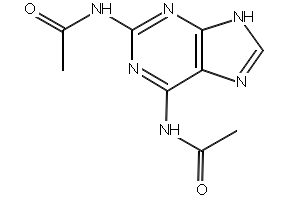 N,N'-(1H-Purine-2,6-diyl)diacetamide, 34097-37-5, undefined, 