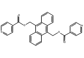 Anthracene-9,10-diylbis(methylene) diisonicotinate, 1259291-04-7, undefined, 