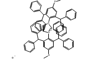 1,3-Bis(2,6-dibenzhydryl-4-methoxyphenyl)-1H-imidazol-3-ium chloride