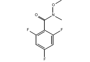 2,4,6-Trifluoro-N-methoxy-N-methylbenzamide, 937602-31-8, undefined, 