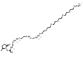 2,5-Dioxopyrrolidin-1-yl 1-azido-3,6,9,12,15,18,21,24,27,30-decaoxatritriacontan-33-oate, 2801772-86-9, undefined, 