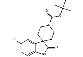 tert-Butyl 5-bromo-2-oxospiro[indoline-3,4'-piperidine]-1'-carboxylate, 873779-30-7, undefined, 