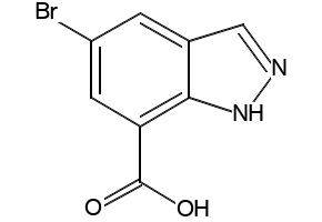 5-Bromo-1H-indazole-7-carboxylic acid, 953409-99-9, undefined, 