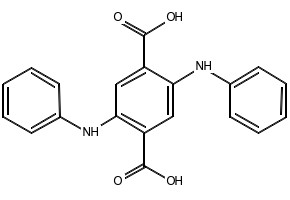 2,5-Bis(phenylamino)terephthalic acid, 10109-95-2, undefined, 