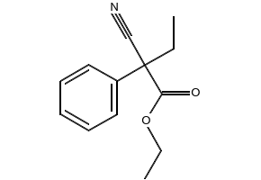 Ethyl 2-cyano-2-phenylbutanoate, 718-71-8, undefined, 