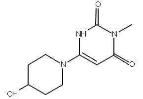 6-(4-Hydroxypiperidin-1-yl)-3-methylpyrimidine-2,4(1H,3H)-dione, 887444-40-8, undefined, 