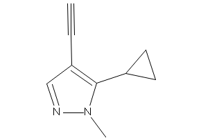 5-Cyclopropyl-4-ethynyl-1-methyl-1h-pyrazole, 1354706-53-8, undefined, 