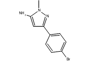 3-(4-Bromophenyl)-1-methyl-1H-pyrazol-5-amine, 126417-84-3, undefined, 