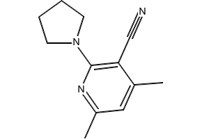 4,6-Dimethyl-2-(pyrrolidin-1-yl)pyridine-3-carbonitrile, 693254-24-9, undefined, 