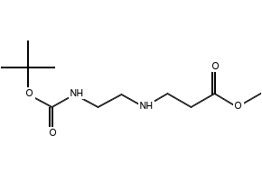 Methyl 3-((2-((Tert-butoxycarbonyl)amino)ethyl)amino)propanoate, 677028-32-9, undefined, 