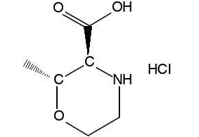 trans-2-Methylmorpholine-3-carboxylic acid hydrochloride, 1807882-36-5, undefined, 