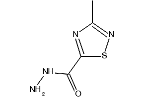 3-Methyl-1,2,4-thiadiazole-5-carbohydrazide, 1375066-73-1, undefined, 