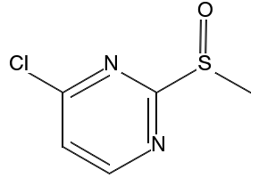 4-Chloro-2-(methylsulfinyl)pyrimidine, 97229-10-2, undefined, 