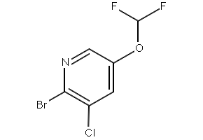2-Bromo-3-chloro-5-(difluoromethoxy)pyridine, 1799420-93-1, undefined, 