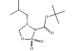 (S)-tert-Butyl 4-isobutyl-1,2,3-oxathiazolidine-3-carboxylate 2,2-dioxide, 1013941-87-1, undefined, 