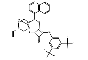 3-[[3,5-Bis(trifluoromethyl)phenyl]amino]-4-[(8α,9S)-cinchonan-9-ylamino]-3-cyclobutene-1,2-dione, 1256245-86-9, undefined, 