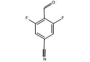 3,5-Difluoro-4-formylbenzonitrile, 467442-15-5, undefined, 