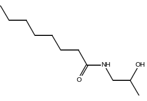 N-(2-Hydroxypropyl)octanamide, 23054-60-6, undefined, 