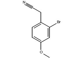 2-(2-Bromo-4-methoxyphenyl)acetonitrile, 66916-98-1, undefined, 