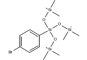 3-(4-Bromophenyl)-1,1,1,5,5,5-hexamethyl-3-((trimethylsilyl)oxy)trisiloxane, 27676-56-8, undefined, 