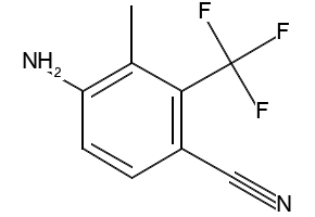 4-Amino-3-methyl-2-(trifluoromethyl)benzonitrile, 573764-86-0, undefined, 