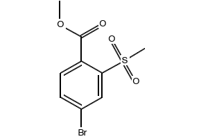 Methyl 4-Bromo-2-(methylsulfonyl)benzoate