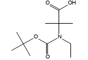 2-((Tert-butoxycarbonyl)(ethyl)amino)-2-methylpropanoic acid, 1341494-10-7, undefined, 