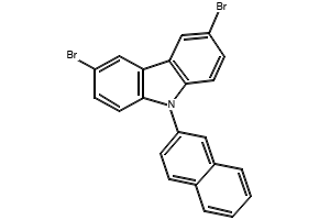 3,6-Dibromo-9-(naphthalen-2-yl)-9H-carbazole, 1221237-83-7, undefined, 