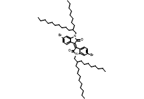 6,6'-Dibromo-1,1'-bis(2-octyldodecyl)-[3,3'-biindolinylidene]-2,2'-dione, 1263379-85-6, undefined, 