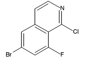 6-Bromo-1-chloro-8-fluoroisoquinoline, 2411635-02-2, undefined, 