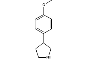 3-(4-Methoxyphenyl)pyrrolidine