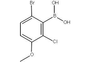 (6-Bromo-2-chloro-3-methoxyphenyl)boronic acid, 957062-55-4, undefined, 